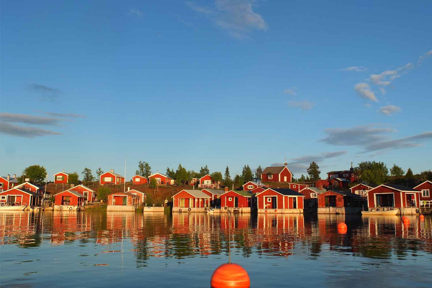 Zomer Seizoen Zweeds Lapland